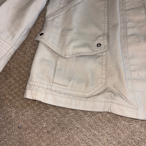 Vintage Y2K J. Crew Women’s Khaki Jacket SZ S - Picture 4 of 7